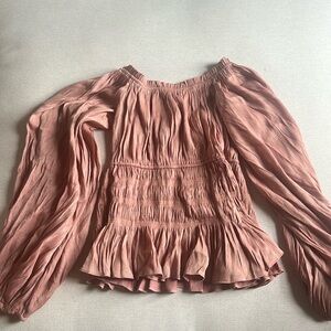 Caroline Constas Delilah Top Pink - Size Small
